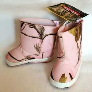 Baby Deer Realtree Pink Boots Infant size 3